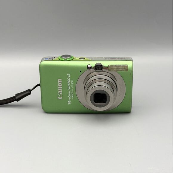 Canon PowerShot SD1200 IS Digital Camera | 10MP | Rare Green - Picture 2 of 5